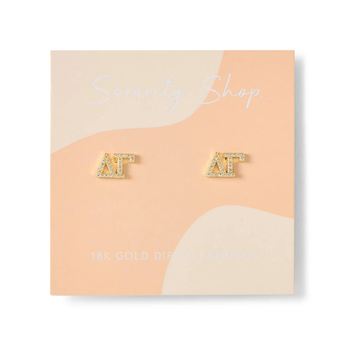 Delta Gamma Studded Earrings Delta Gamma Studded Earrings