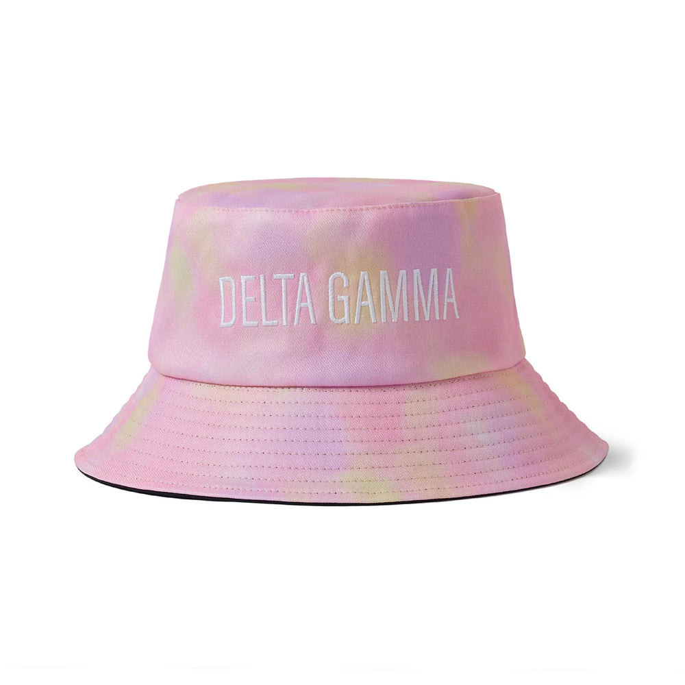 Delta Gamma Tie Dye Pastel Bucket Hat Delta Gamma Tie Dye Pastel Bucket Hat