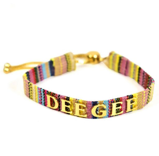 Delta Gamma Delta Gamma Woven Bracelet
