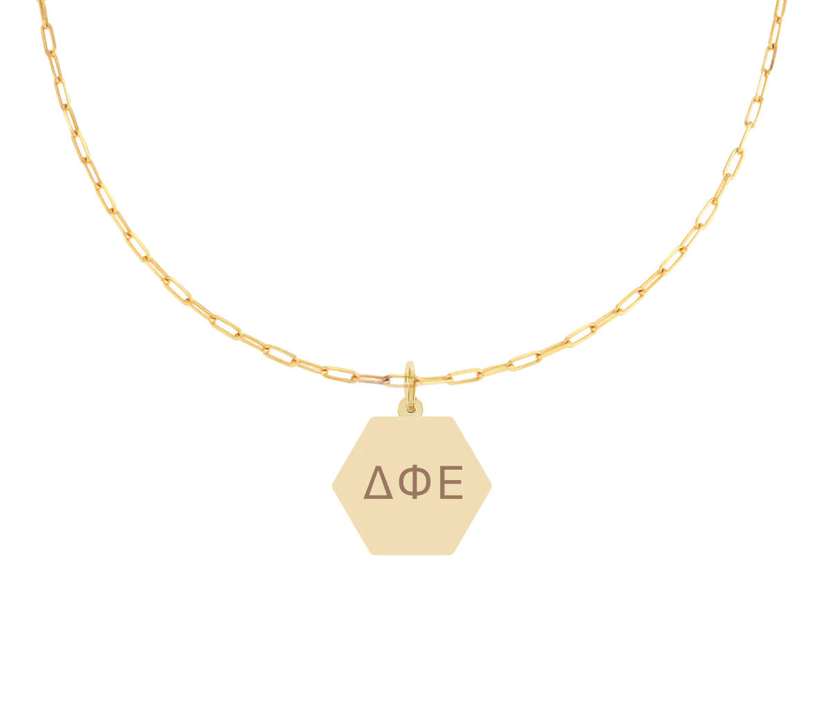 Delta Phi Epsilon Paperclip Necklaces Delta Phi Epsilon Paperclip Necklaces