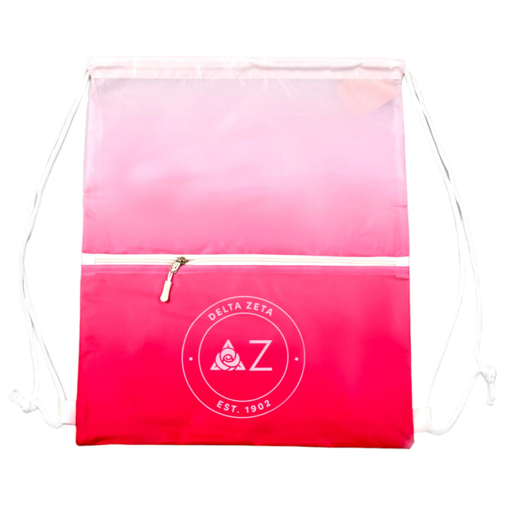 Delta Zeta Drawstring Cinch Bag Delta Zeta Drawstring Cinch Bag