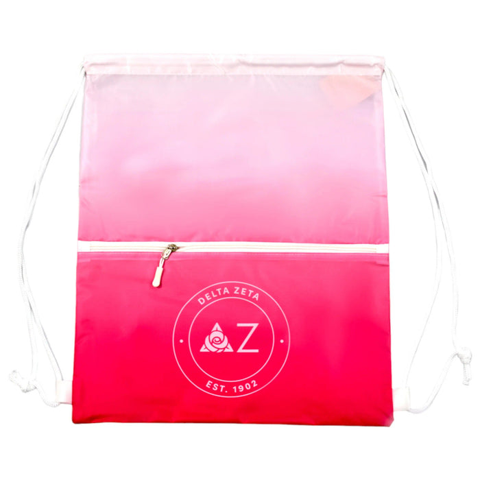 Delta Zeta Drawstring Cinch Bag Delta Zeta Drawstring Cinch Bag