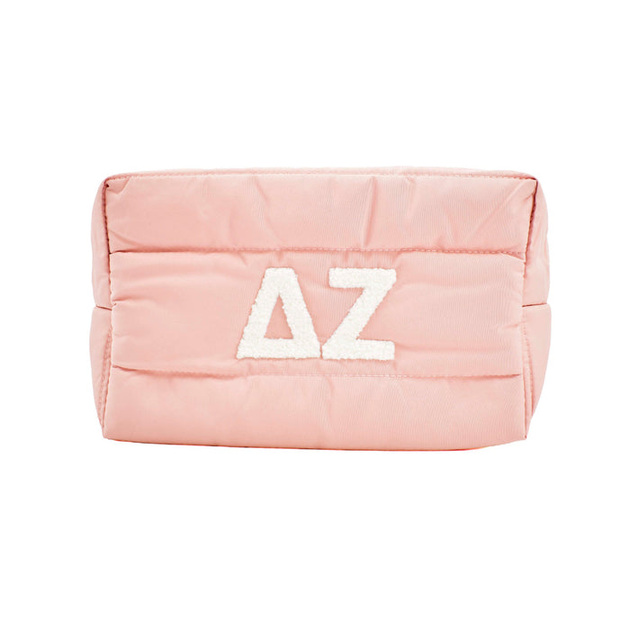 Delta Zeta Puffer Style Makeup Bag Delta Zeta Puffer Style Makeup Bag