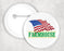 Farmhouse Fraternity Patriot Button FarmHouse Fraternity Patriot Button