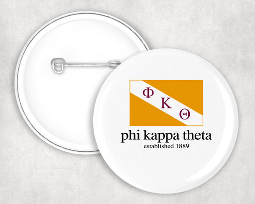 Phi Kappa Theta Flag Button