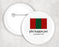 Phi Kappa Psi Flag Button Phi Kappa Psi Flag Button