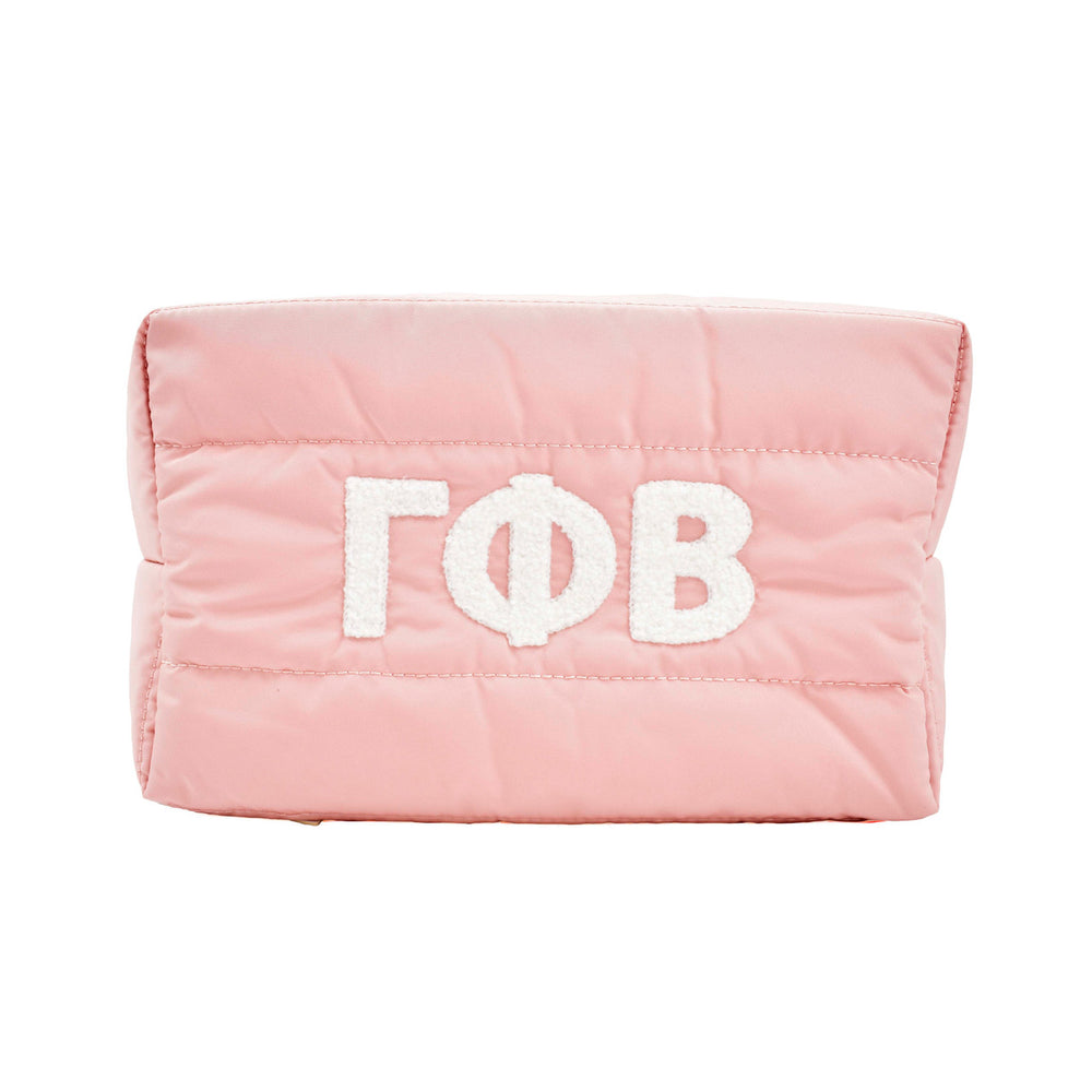 Gamma Phi Beta Puffer Style Makeup Bag Gamma Phi Beta Puffer Style Makeup Bag
