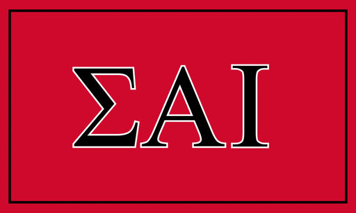 Sigma Alpha Sigma Alpha Iota New 2 Color Flags