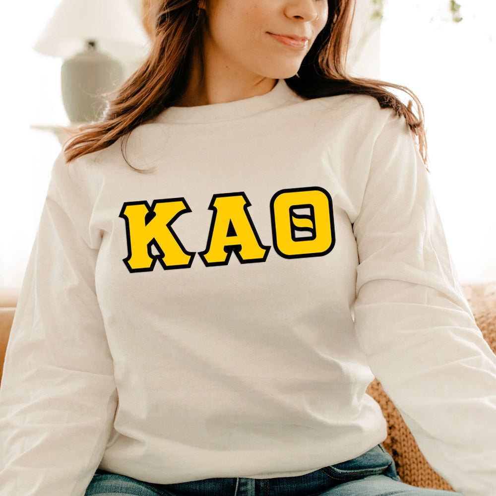 Kappa Alpha Theta Lettered Crewneck Kappa Alpha Theta Lettered Crewneck