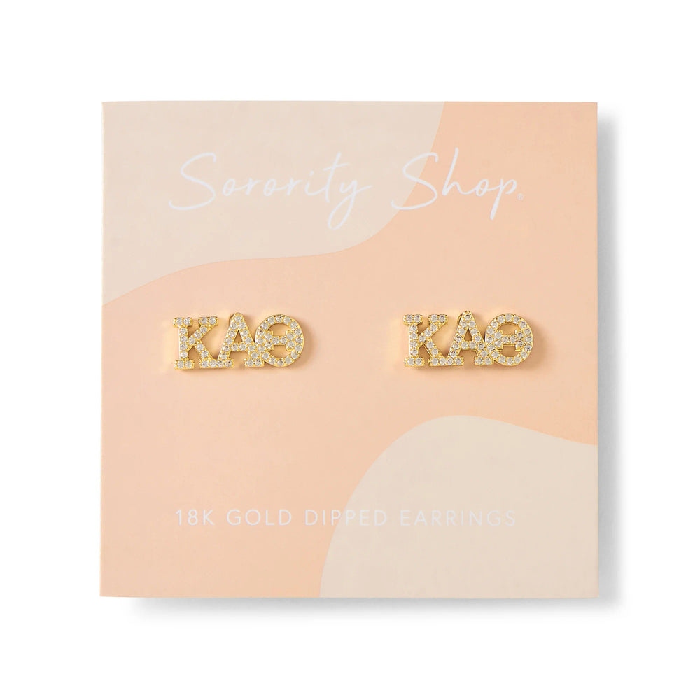 Kappa Alpha Theta Studded Earrings Kappa Alpha Theta Studded Earrings