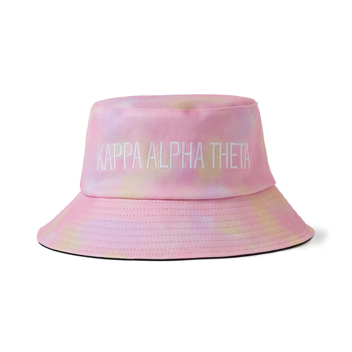 Kappa Alpha Theta Tie Dye Pastel Bucket Hat Kappa Alpha Theta Tie Dye Pastel Bucket Hat