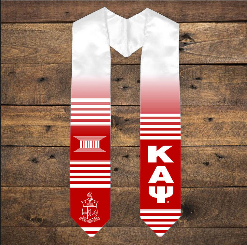 Kappa Alpha Psi Kente Look Stole Graduation Stole Kappa Alpha Psi Kente Look Stole - Graduation Stole