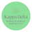 Kappa Delta Logo Round Decal Kappa Delta Logo Round Decal