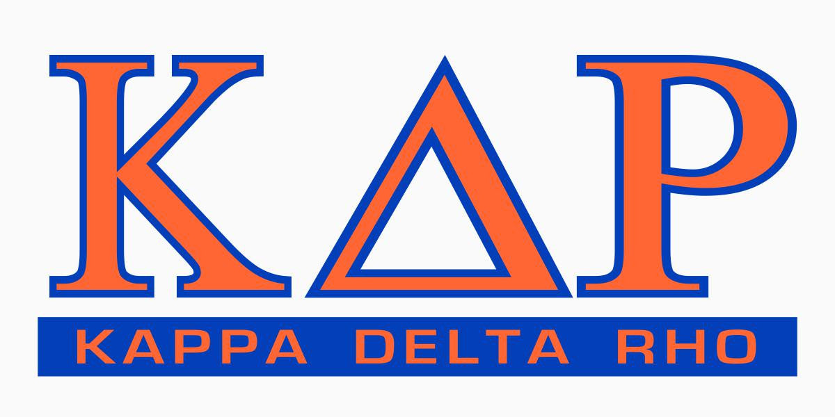 Kappa Delta Rho Classic Sticker Kappa Delta Rho Classic Sticker