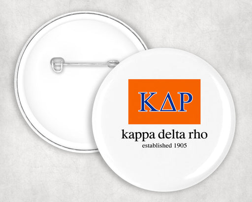 Kappa Delta Rho Kappa Delta Rho Flag Button