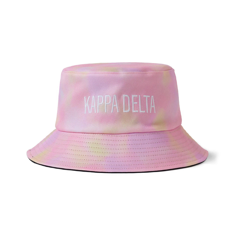 Kappa Delta Tie Dye Pastel Bucket Hat Kappa Delta Tie Dye Pastel Bucket Hat
