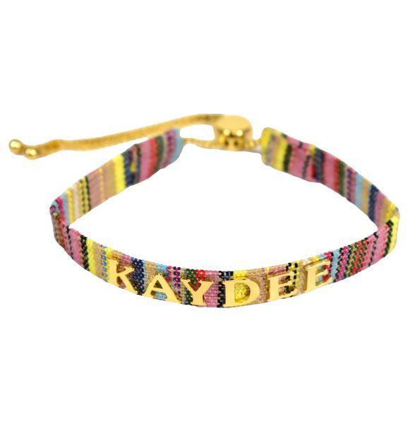 Kappa Delta Woven Bracelet Kappa Delta Woven Bracelet