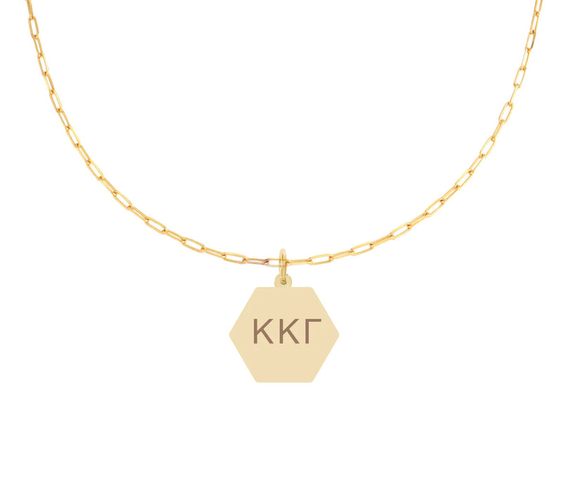 Kappa Kappa Gamma Paperclip Necklaces Kappa Kappa Gamma Paperclip Necklaces