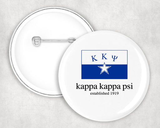 Kappa Kappa Psi Flag Button
