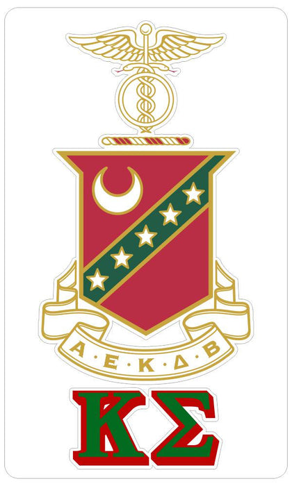 Kappa Sigma Crest Shield Decal Kappa Sigma Crest - Shield Decal