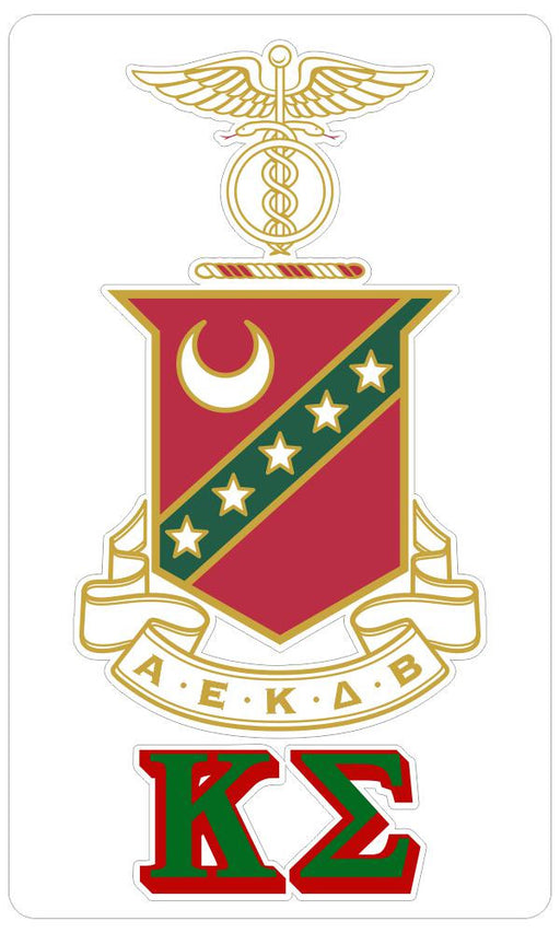 Kappa Sigma Kappa Sigma Crest - Shield Decal