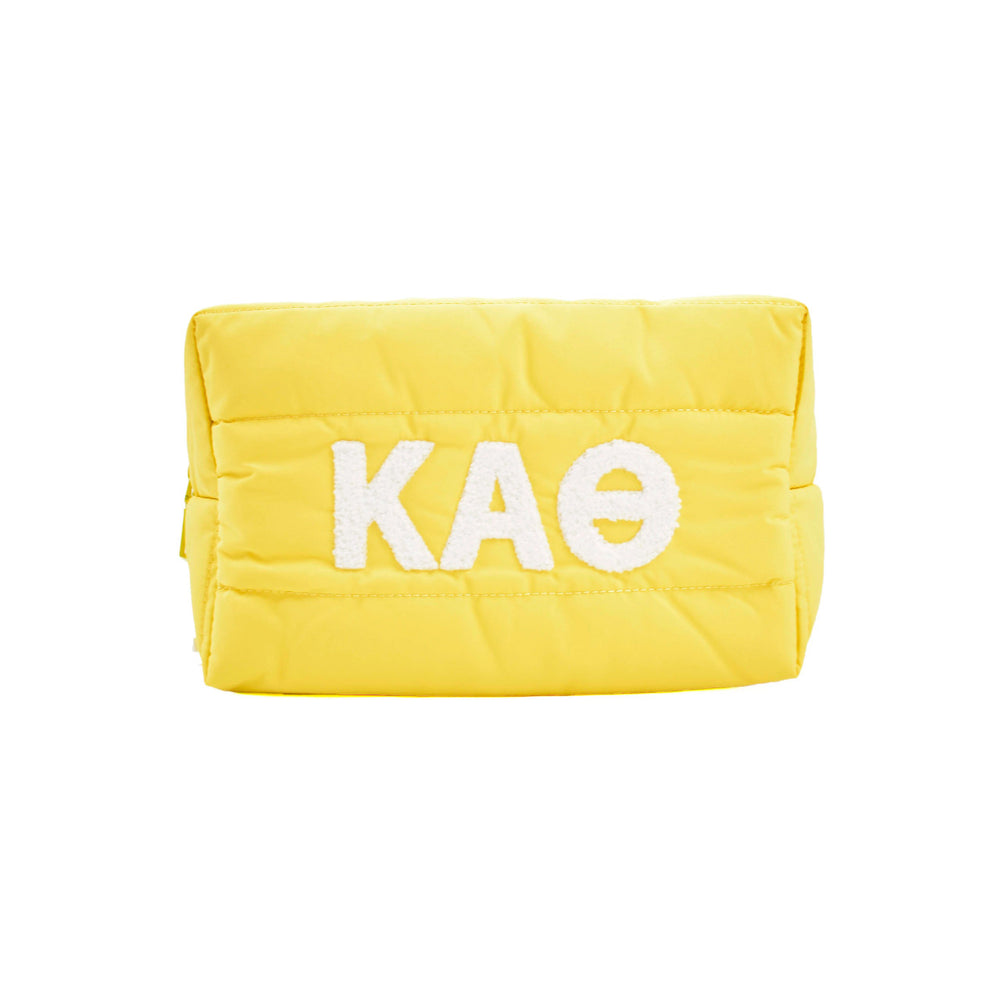 Kappa Alpha Theta Puffer Style Makeup Bag Kappa Alpha Theta Puffer Style Makeup Bag