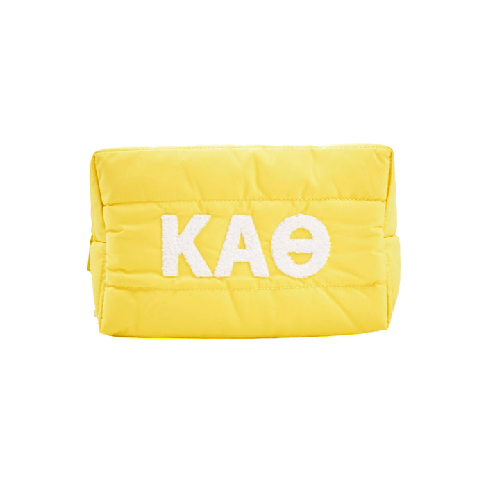 Kappa Alpha Theta Puffer Style Makeup Bag Kappa Alpha Theta Puffer Style Makeup Bag