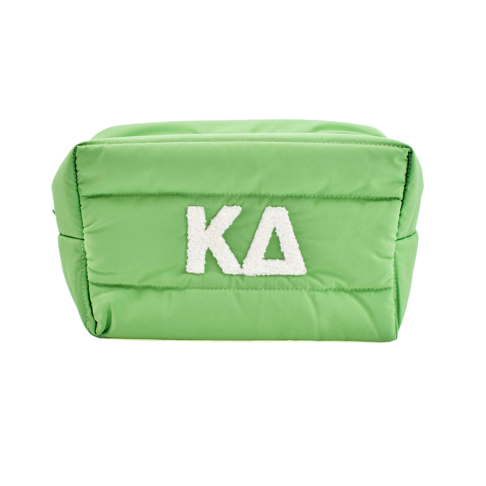 Kappa Delta Puffer Style Makeup Bag Kappa Delta Puffer Style Makeup Bag