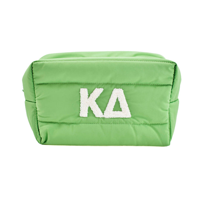 Kappa Delta Puffer Style Makeup Bag Kappa Delta Puffer Style Makeup Bag