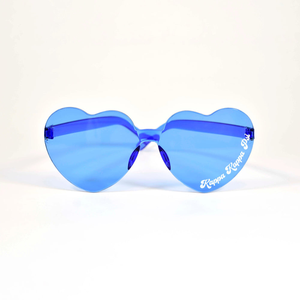 Kappa Kappa Psi Heart Shaped Sunglasses Kappa Kappa Psi Heart Shaped Sunglasses