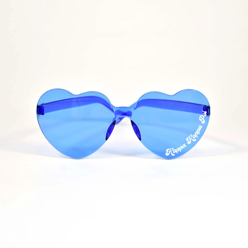 Kappa Kappa Psi Heart Shaped Sunglasses