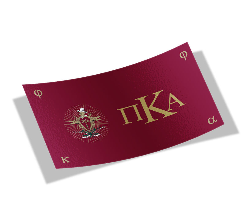 Pi Kappa Alpha Flag Decal Sticker Pi Kappa Alpha Flag Decal Sticker