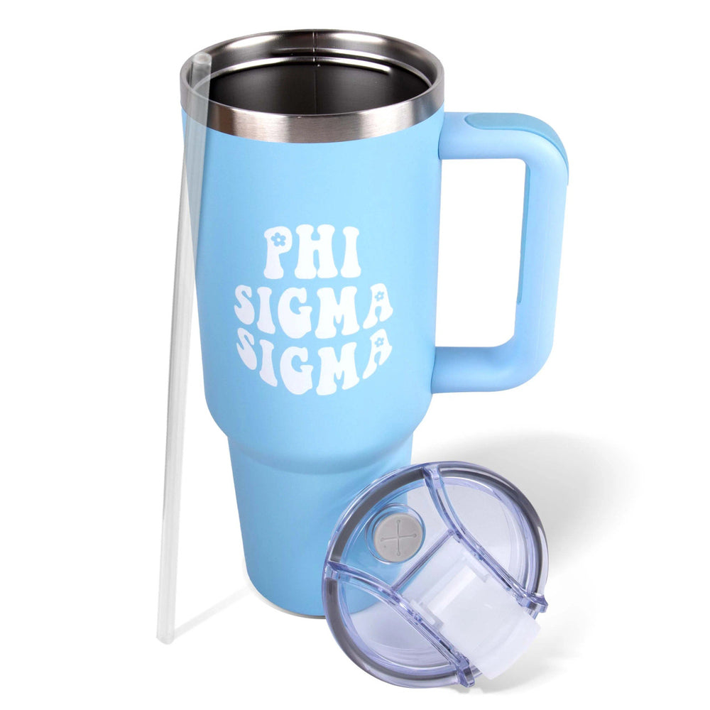 Phi Sigma Sigma 40oz Tumblers Phi Sigma Sigma 40oz Tumblers