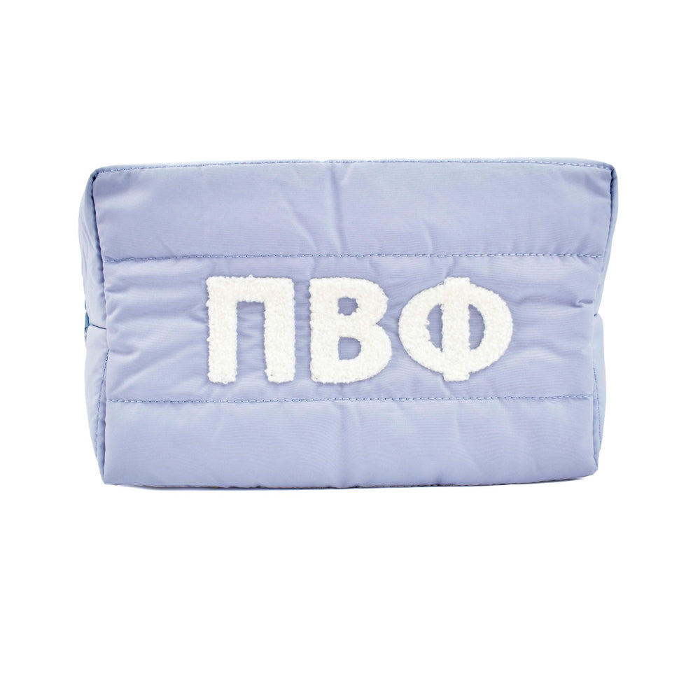 Pi Beta Phi Puffer Style Makeup Bag Pi Beta Phi Puffer Style Makeup Bag