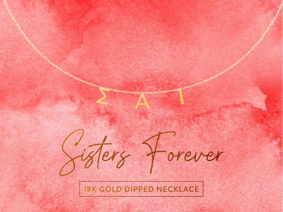 Sigma Alpha Iota Nickname Necklaces Sigma Alpha Iota Nickname Necklaces