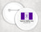 Sigma Alpha Mu Flag Button Sigma Alpha Mu Flag Button