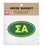 Sigma Alpha Oval Car Magnet Set Of 2 Sigma Alpha Oval Car Magnet Set of 2