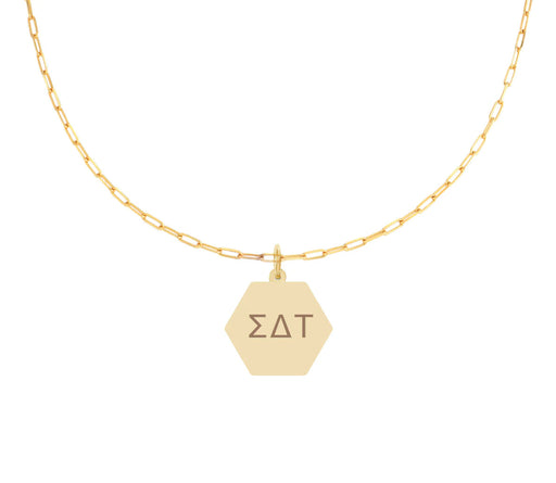 Sigma Delta Tau Paperclip Necklaces