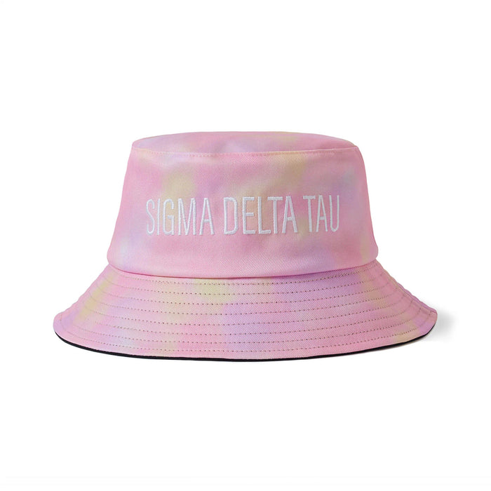 Sigma Delta Tau Tie Dye Pastel Bucket Hat Sigma Delta Tau Tie Dye Pastel Bucket Hat