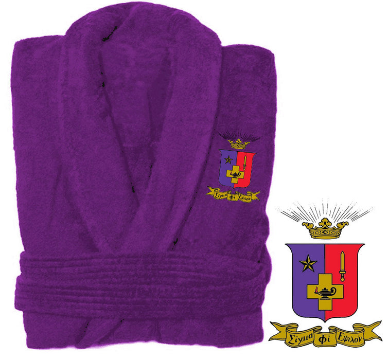 Discount Sigma Phi Epsilon Bathrobe DISCOUNT-Sigma Phi Epsilon Bathrobe