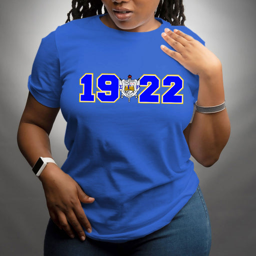 Sigma Gamma Rho Sigma Gamma Rho Year Crest T-Shirt