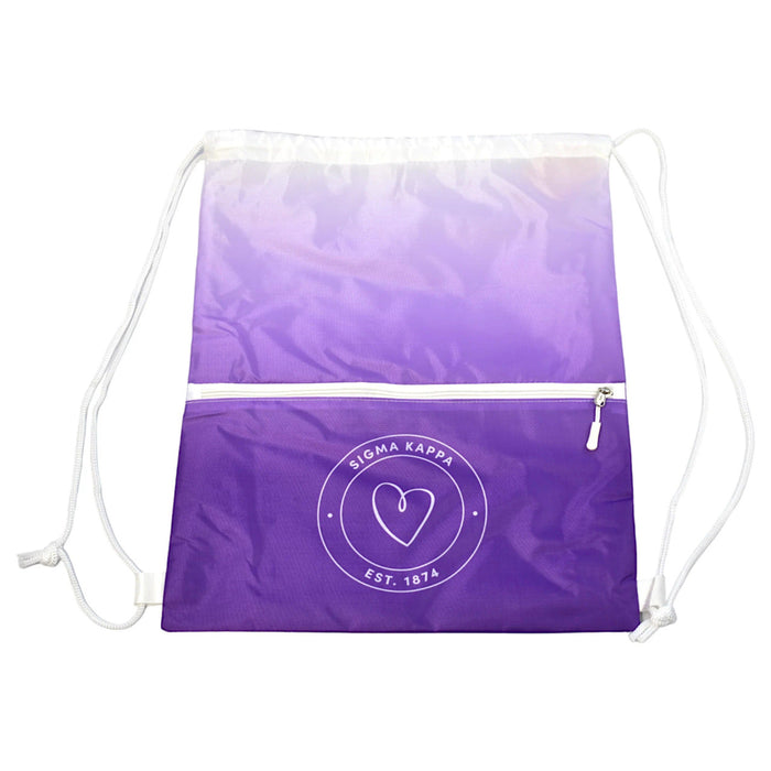 Sigma Kappa Drawstring Cinch Bag Sigma Kappa Drawstring Cinch Bag