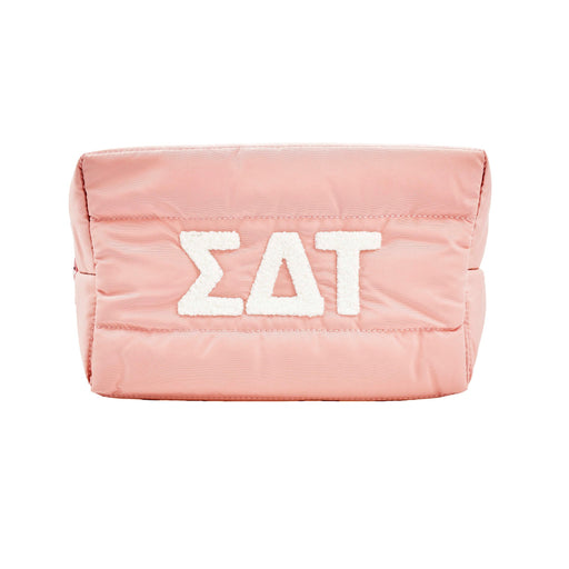 Totes Bags Sigma Delta Tau Puffer Style Makeup Bag