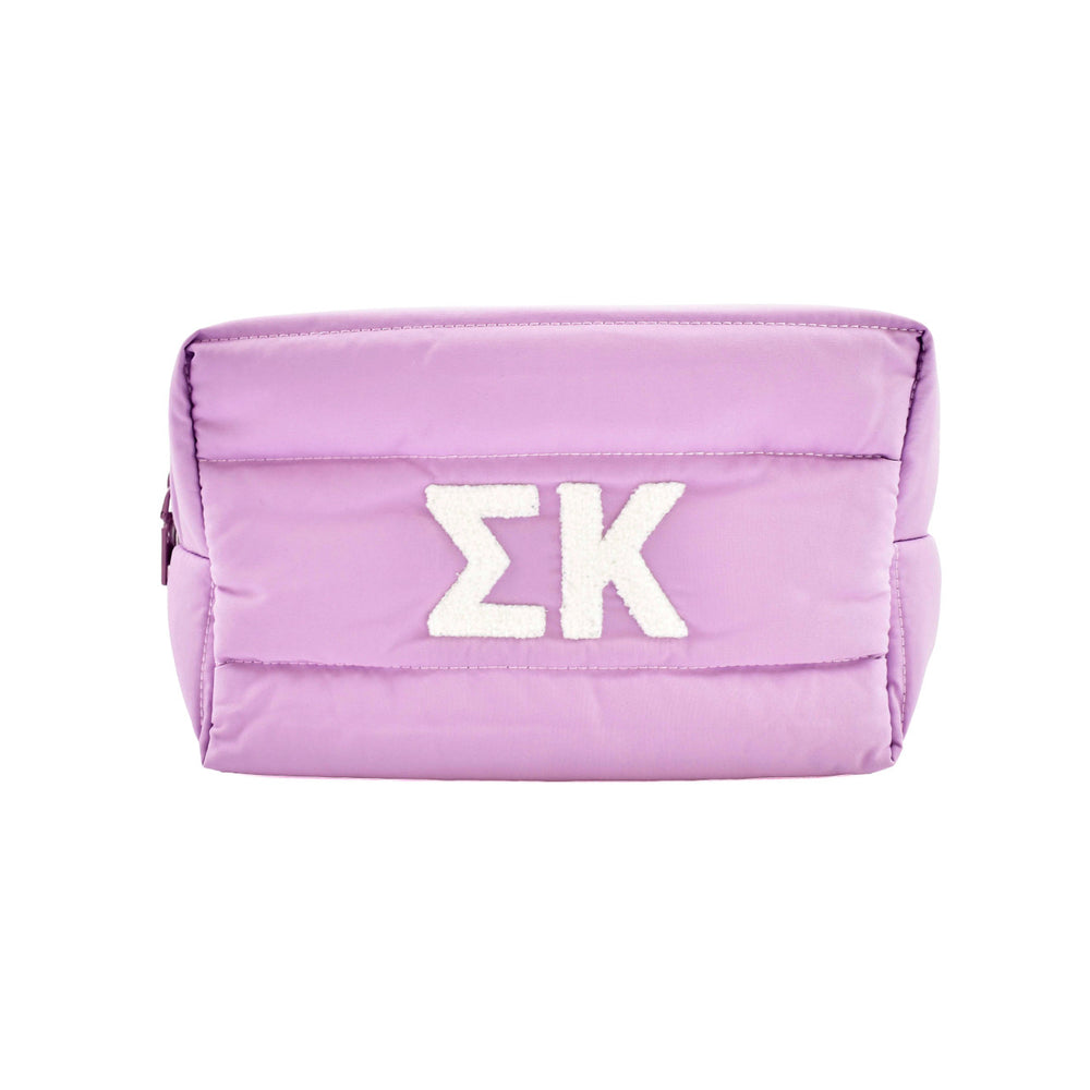 Sigma Kappa Puffer Style Makeup Bag Sigma Kappa Puffer Style Makeup Bag