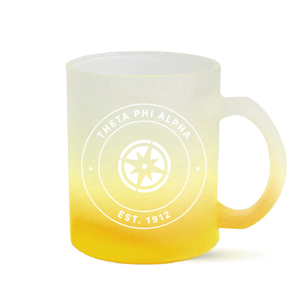 Theta Phi Alpha Ombre Glass Mugs Theta Phi Alpha Ombre Glass Mugs