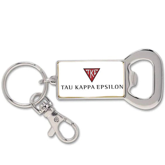 Tau Kappa Epsilon Keyring Bottle Opener Tau Kappa Epsilon Keyring Bottle Opener