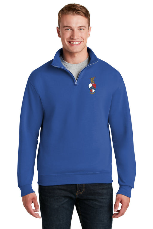 Beta Theta Pi DISCOUNT-Beta Theta Pi Emblem 1/4 Zip Pullover