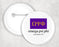 Omega Psi Phi Flag Button Omega Psi Phi Flag Button