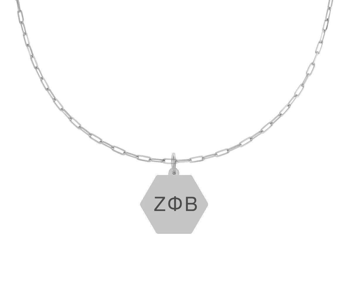 Zeta Phi Beta Paperclip Necklaces Zeta Phi Beta Paperclip Necklaces