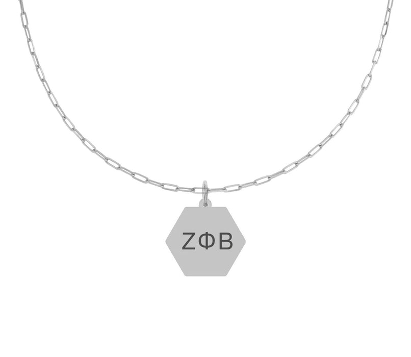 Zeta Phi Beta Paperclip Necklaces Zeta Phi Beta Paperclip Necklaces